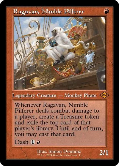 Ragavan, Nimble Pilferer - Retro Frame