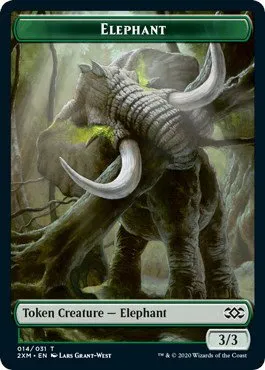 Elephant // Tuktuk the Returned Double-Sided Token