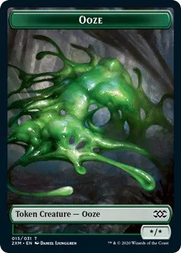 Ooze // Wurm (029) Double-Sided Token