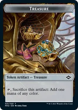 Treasure (021) // Zombie Army Double-Sided Token