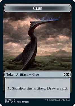 Clue // Plant Double-Sided Token