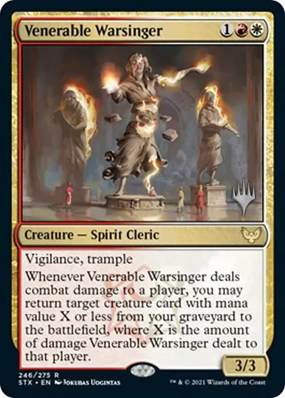 Venerable Warsinger - Foil