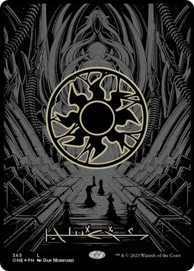 Plains (Phyrexian) - Full Art