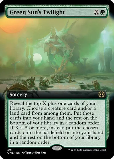 Green Sun's Twilight - Foil