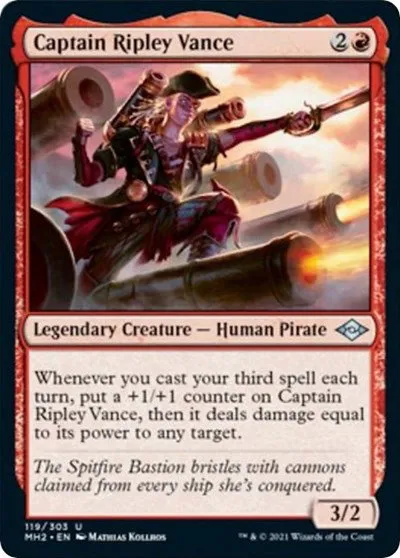 Captain Ripley Vance - Foil
