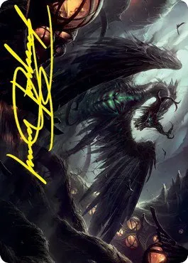 Beledros Witherbloom Art Card - Gold Stamped Signature