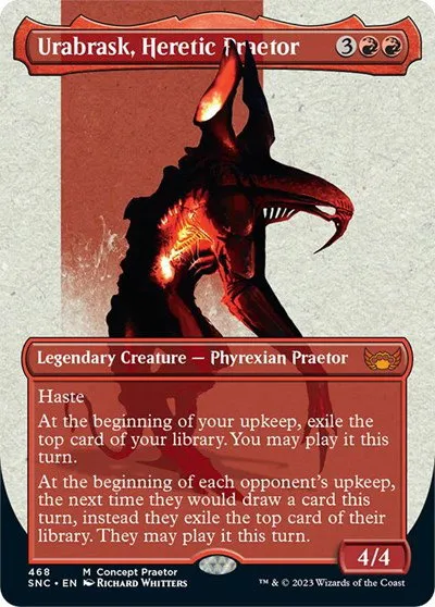 Urabrask, Heretic Praetor - Concept Praetor Foil