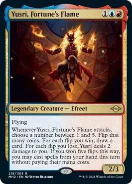 Yusri, Fortune's Flame - Foil