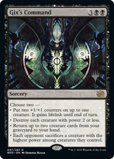 Gix's Command - Foil