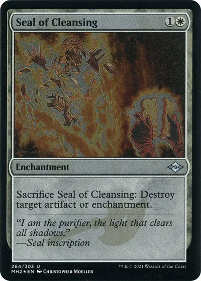 Seal of Cleansing - Foil Etched