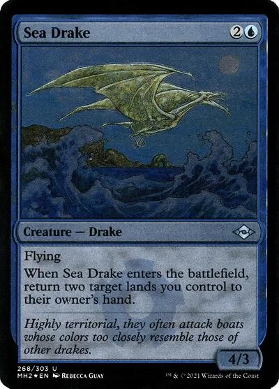 Sea Drake - Foil Etched