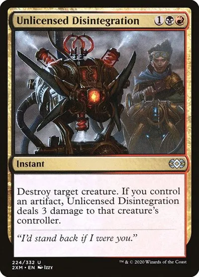 Unlicensed Disintegration - Foil