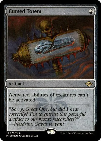 Cursed Totem - Foil Etched