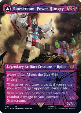 Starscream, Power Hungry - Foil