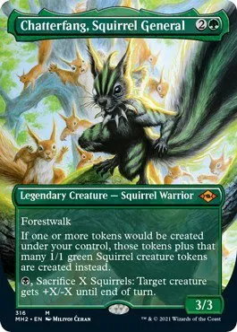 Chatterfang, Squirrel General - Foil