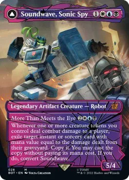 Soundwave, Sonic Spy - Foil