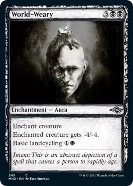 World-Weary - Foil