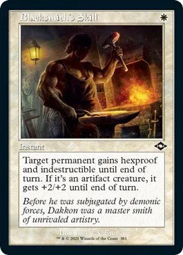 Blacksmith's Skill - Foil Etched