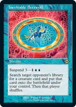 Inevitable Betrayal - Foil Etched