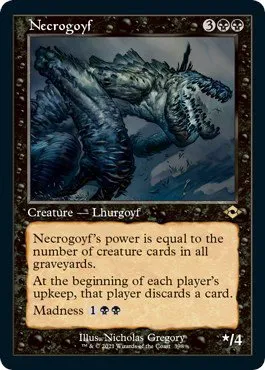 Necrogoyf - Foil Etched