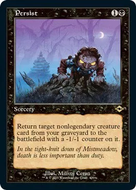 Persist - Foil Etched