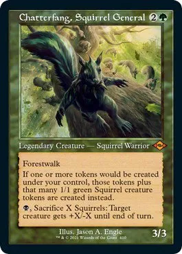 Chatterfang, Squirrel General - Foil