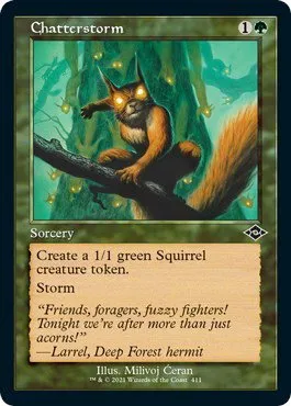 Chatterstorm - Foil Etched