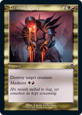 Terminal Agony - Foil Etched