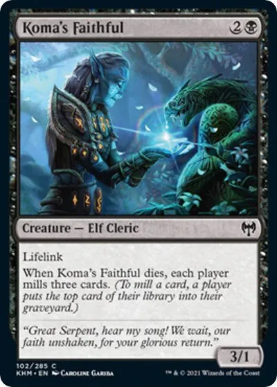 Koma's Faithful - Foil