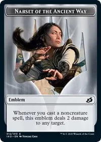 Emblem - Narset of the Ancient Way - Normal Emblem Narset Of The An