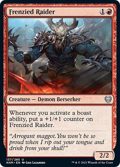 Frenzied Raider - Foil