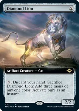 Diamond Lion - Foil