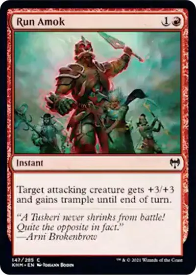 Run Amok - Foil