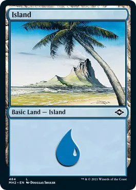 Island - Foil Etched
