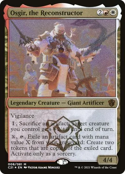 Osgir, the Reconstructor (Display Commander) - Thick Stock - Display Commander