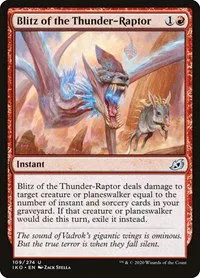 Blitz of the Thunder-Raptor - Foil