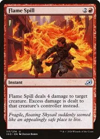 Flame Spill - Foil