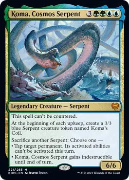 Koma, Cosmos Serpent - Foil