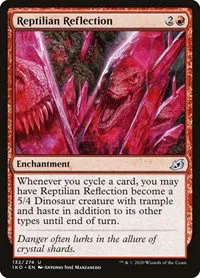 Reptilian Reflection - Foil