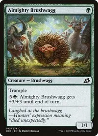 Almighty Brushwagg - Foil