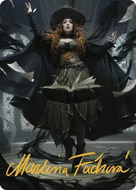 Tasha, the Witch Queen Art Card - Gold Stamped Signature