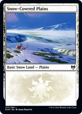 Snow-Covered Plains - Foil