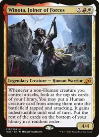 Winota, Joiner of Forces - Foil