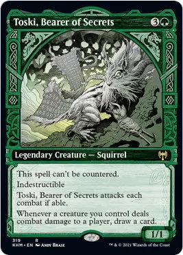 Toski, Bearer of Secrets - Foil