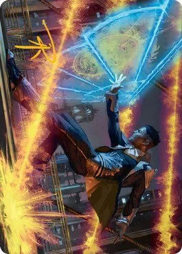 Wingshield Agent Art Card - Gold Stamped Signature