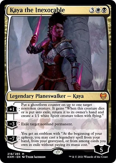 Kaya the Inexorable - Foil