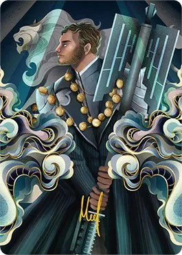 Rafiq of the Many Art Card - Gold Stamped Signature