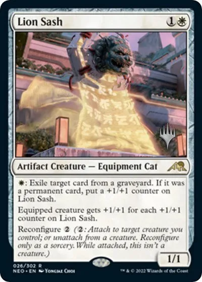 Lion Sash - Foil