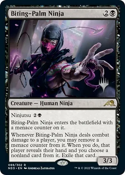Biting-Palm Ninja - Foil