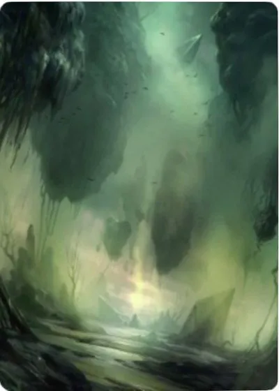 Swamp Art Card